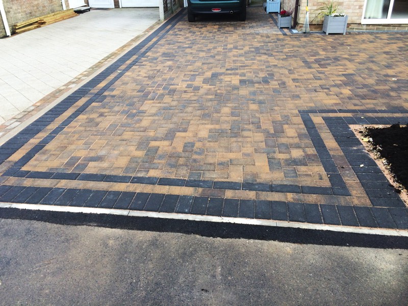Block paving finish photo