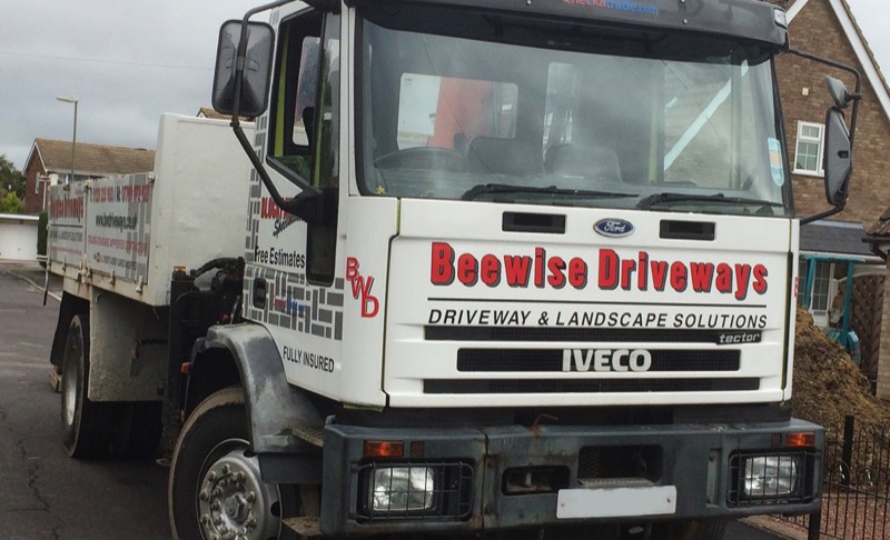 Beewise Driveways vehicle